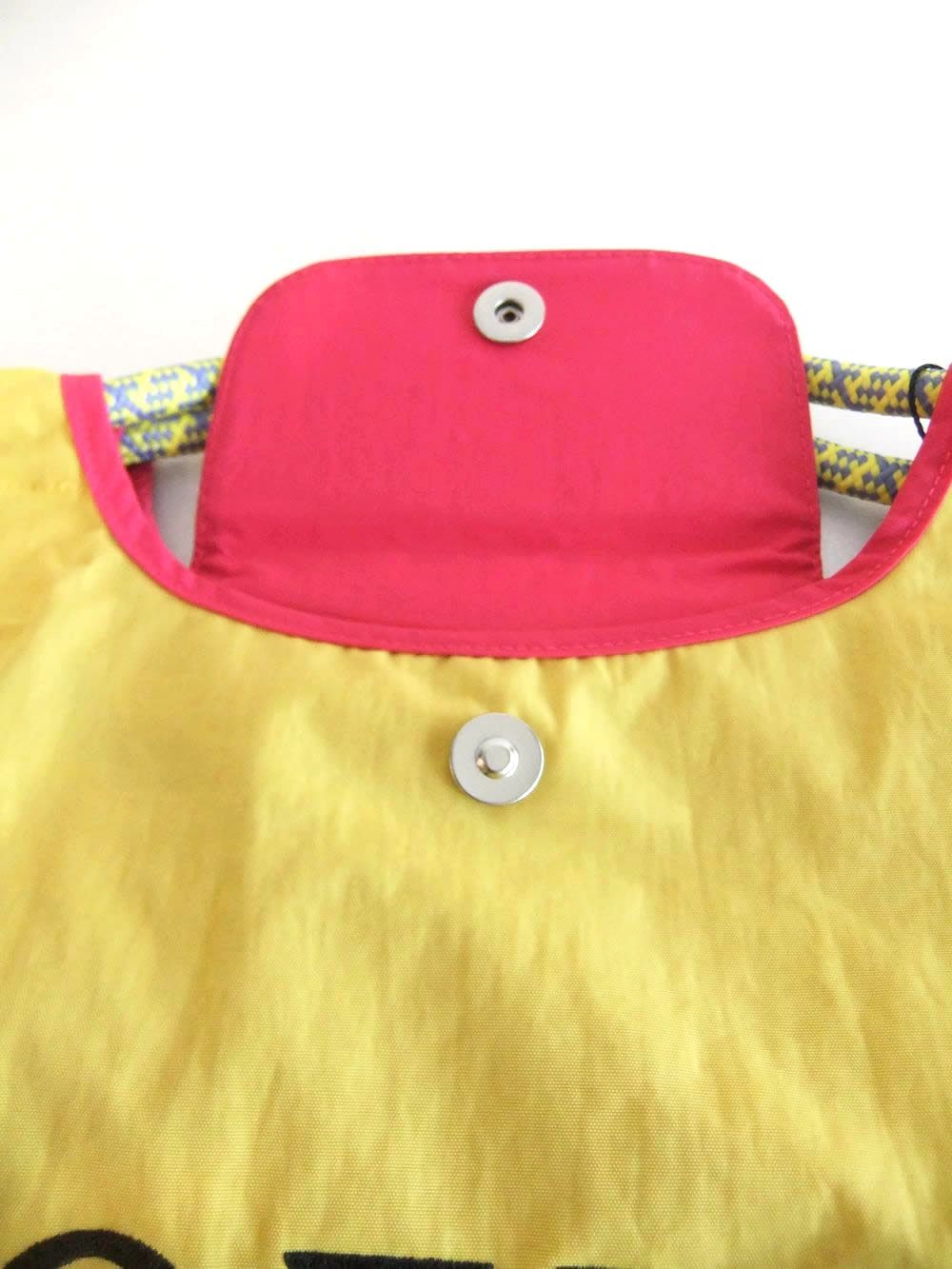 【MICALLE MICALLE Account】 HOMMAGE  LW FLAP TOTE BAG (イエロー) オマージュ トートバッグ  MAI100GDE