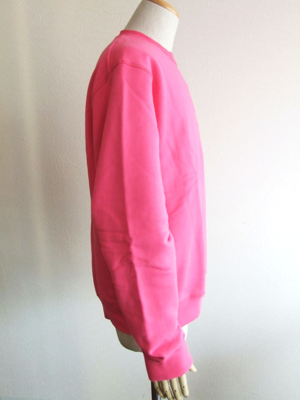 MINI ICON COOL SWEATER  (ピンク)  ミニロゴ スウェットプルオーバー   S79GU0009