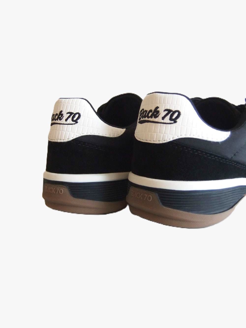【BACK70】 FIRE BALL SPONGY NYLON BUTTER 70  （ブラック） ファイヤーボール ナイロン スニーカー