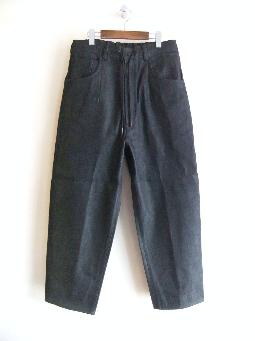 ワイド テーパード デニム パンツ