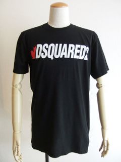 Dsquared2 ロゴプリント T-SHIRT (ブラック)  S74GD0834