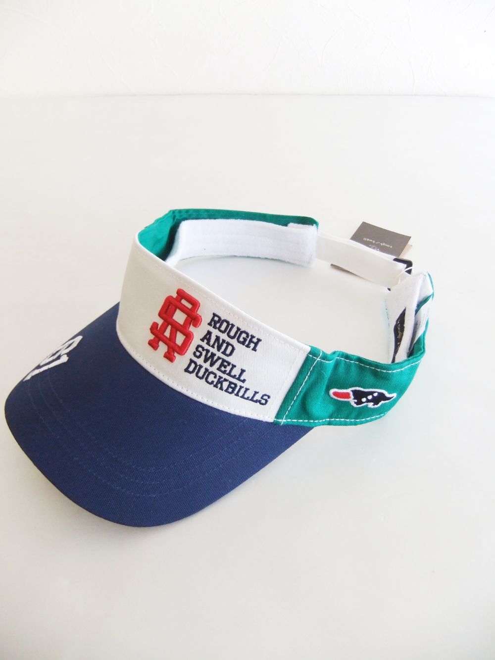 TOUR SUN VISOR MULTI (ライトネイビー) ロゴ入りサンバイザー  RSA-23005