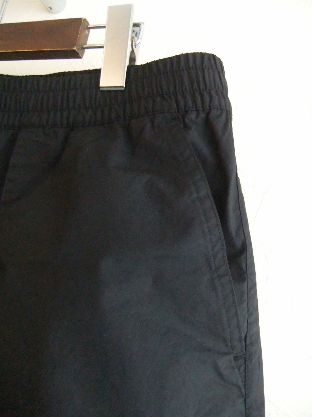 コットンストレッチ ショートパンツ  (ブラック)