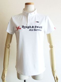 【LADIES】 AIRLINE ROUGH-NECK W.   ロゴ ラフネック   RSL-22023