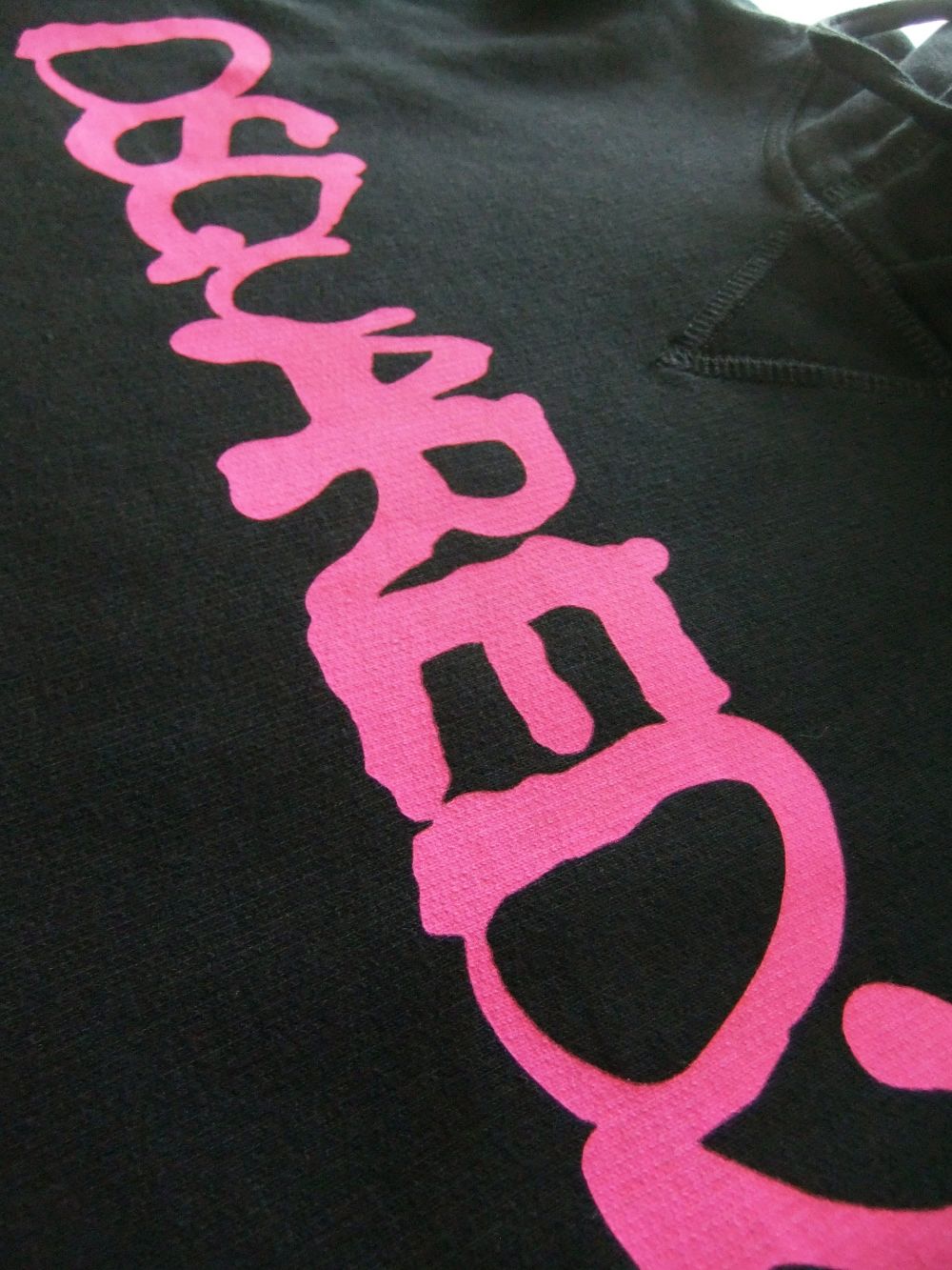 LADIES  DSQUARED2 HOODIE  ロゴプリント スウェットパーカー  S72GU0349