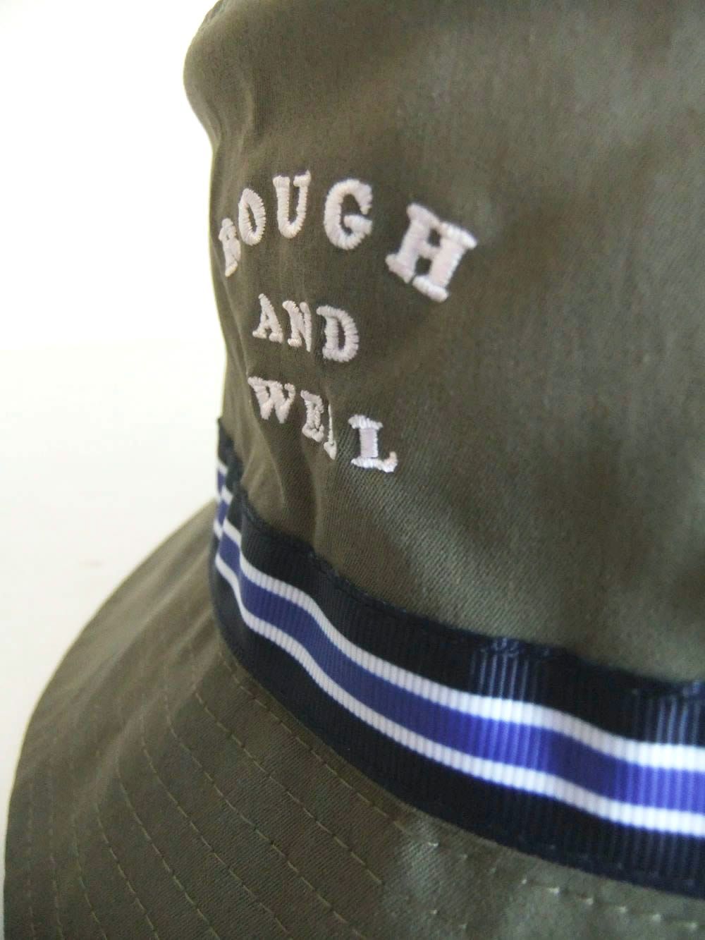 WALES HAT   (オリーブ)  ロゴ入り ハット    RSA-26008