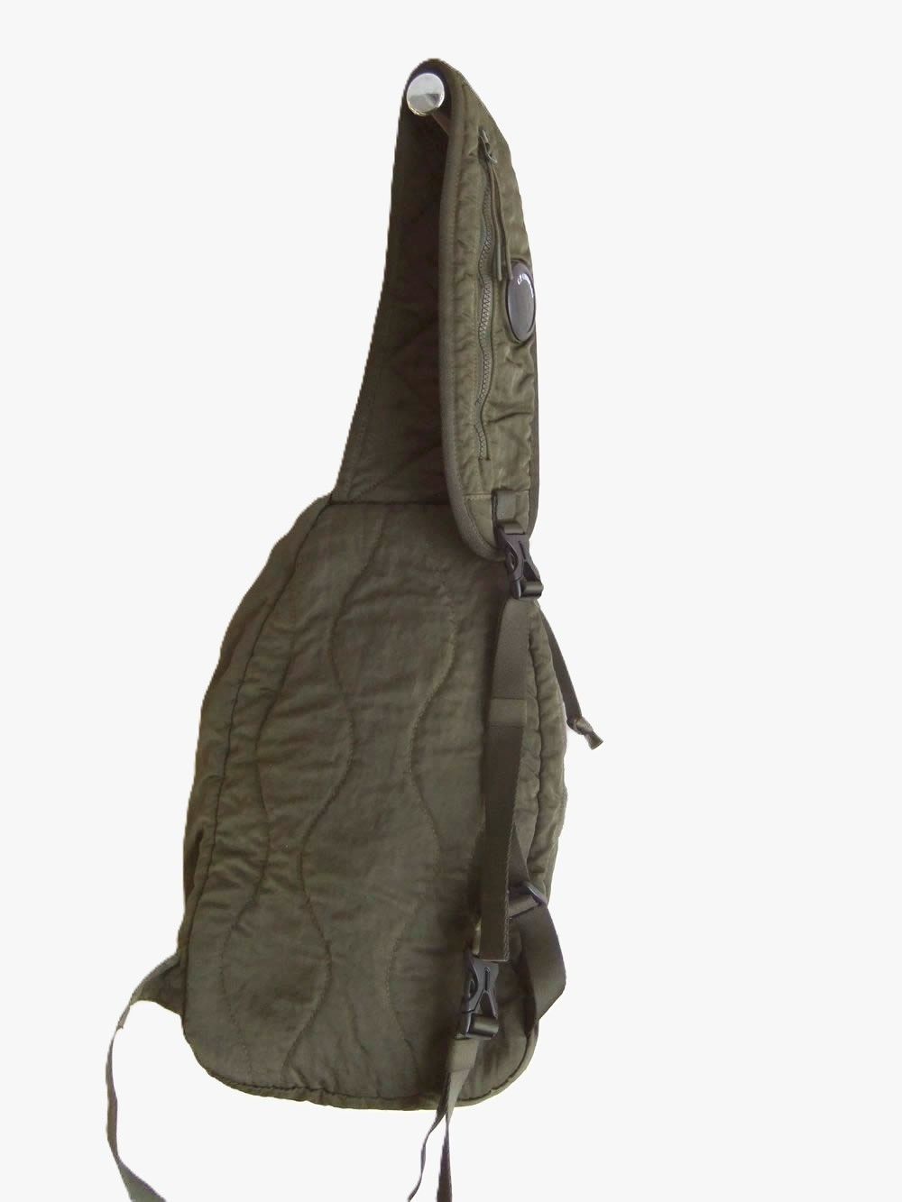 NYLON B CROSSBODY BAG  (カーキ)  ゴーグル ボディバッグ