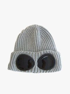 EXTRAFINE MERINO WOOL GOGGLE BEANIE ゴーグル ニット帽 ( グレー )