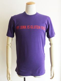 D2 MESSAGE  ロゴプリント T-SHIRT   (パープル) S74GD0837