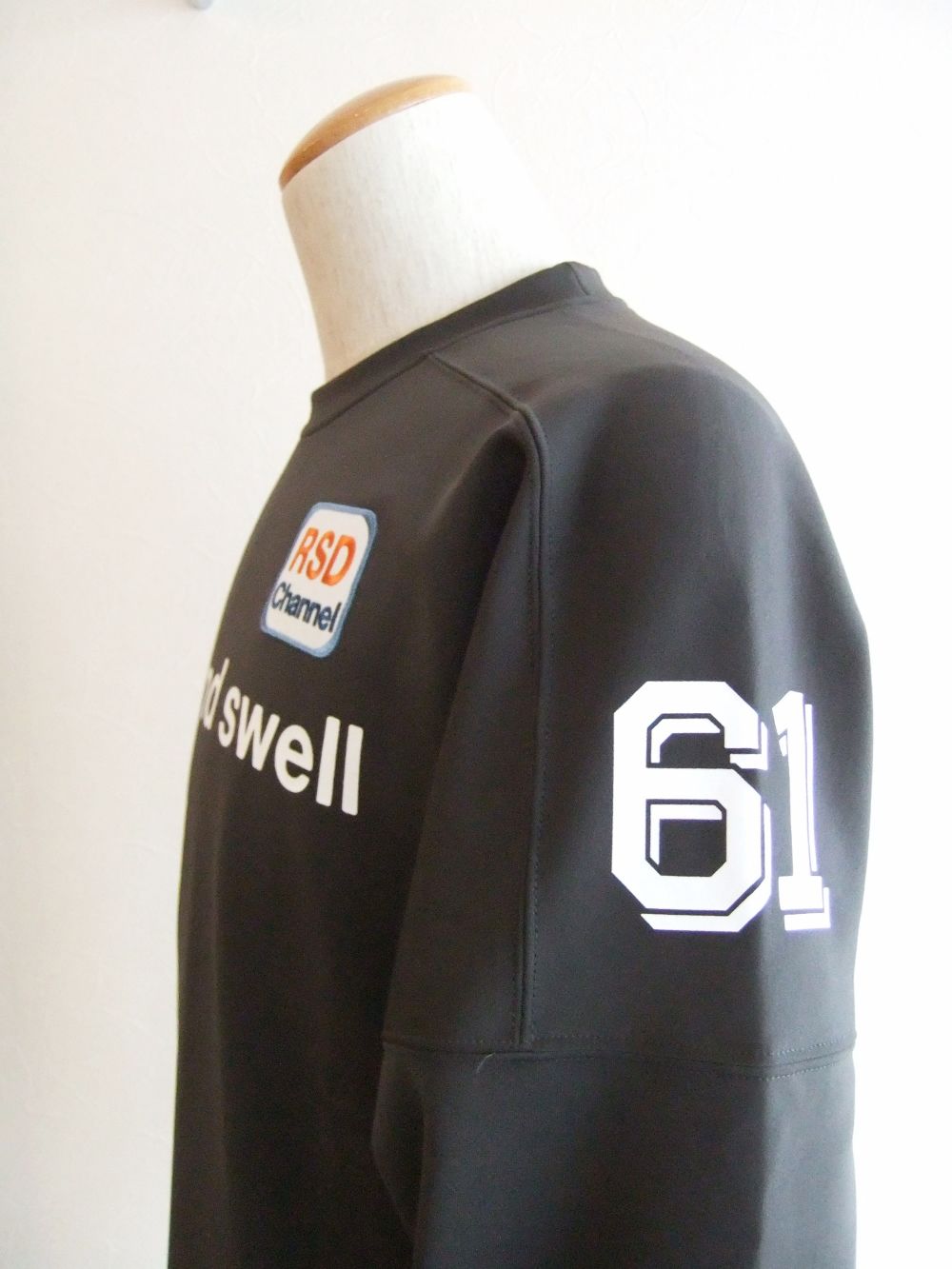BIG ARCH SWEAT  ロゴ入りスウェットシャツ  ( グレー )  RSM-21204