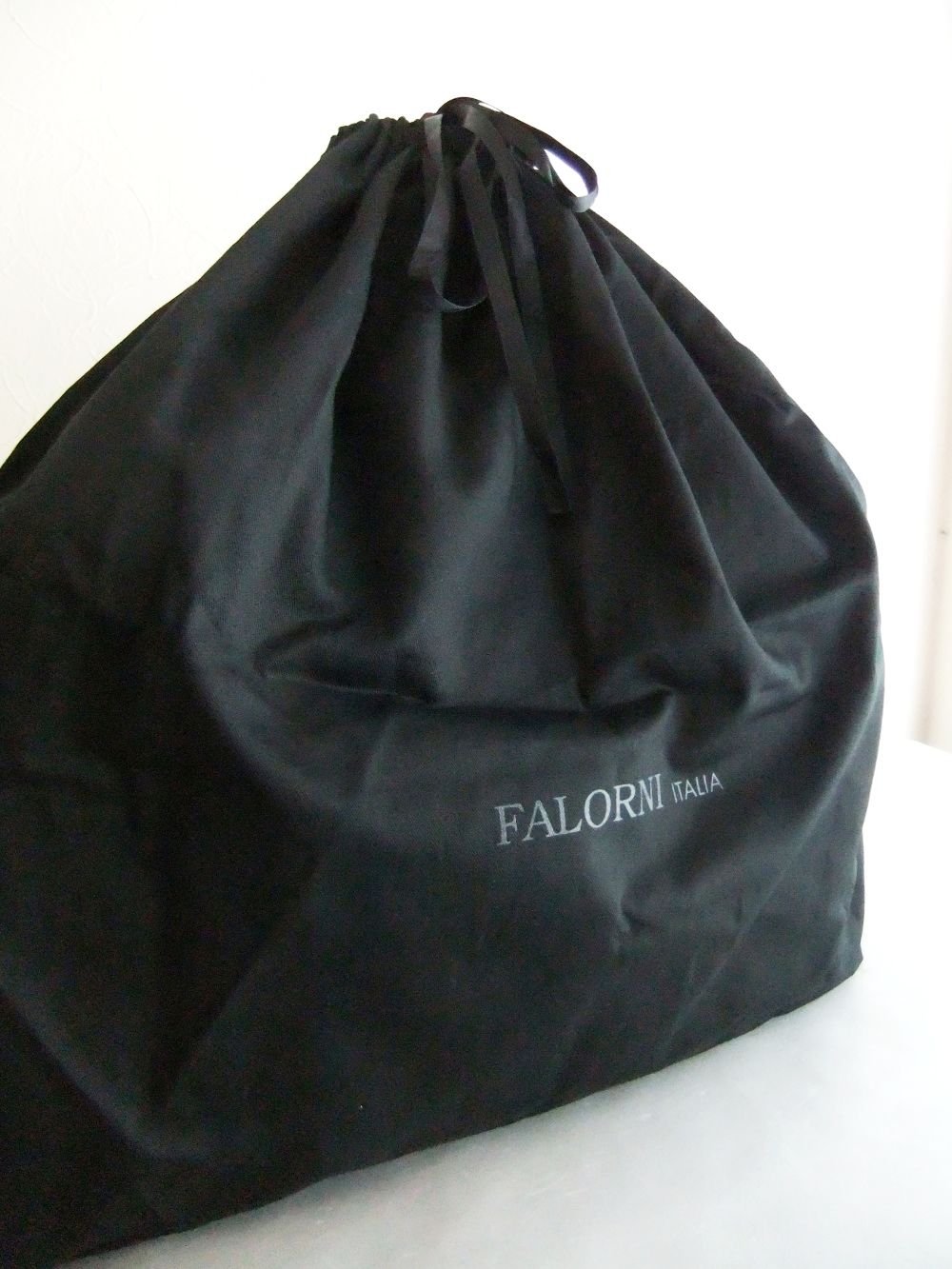 ファロルニ フラップ付 シュリンク レザー カモフラジュ柄 ボストンバッグ 1000