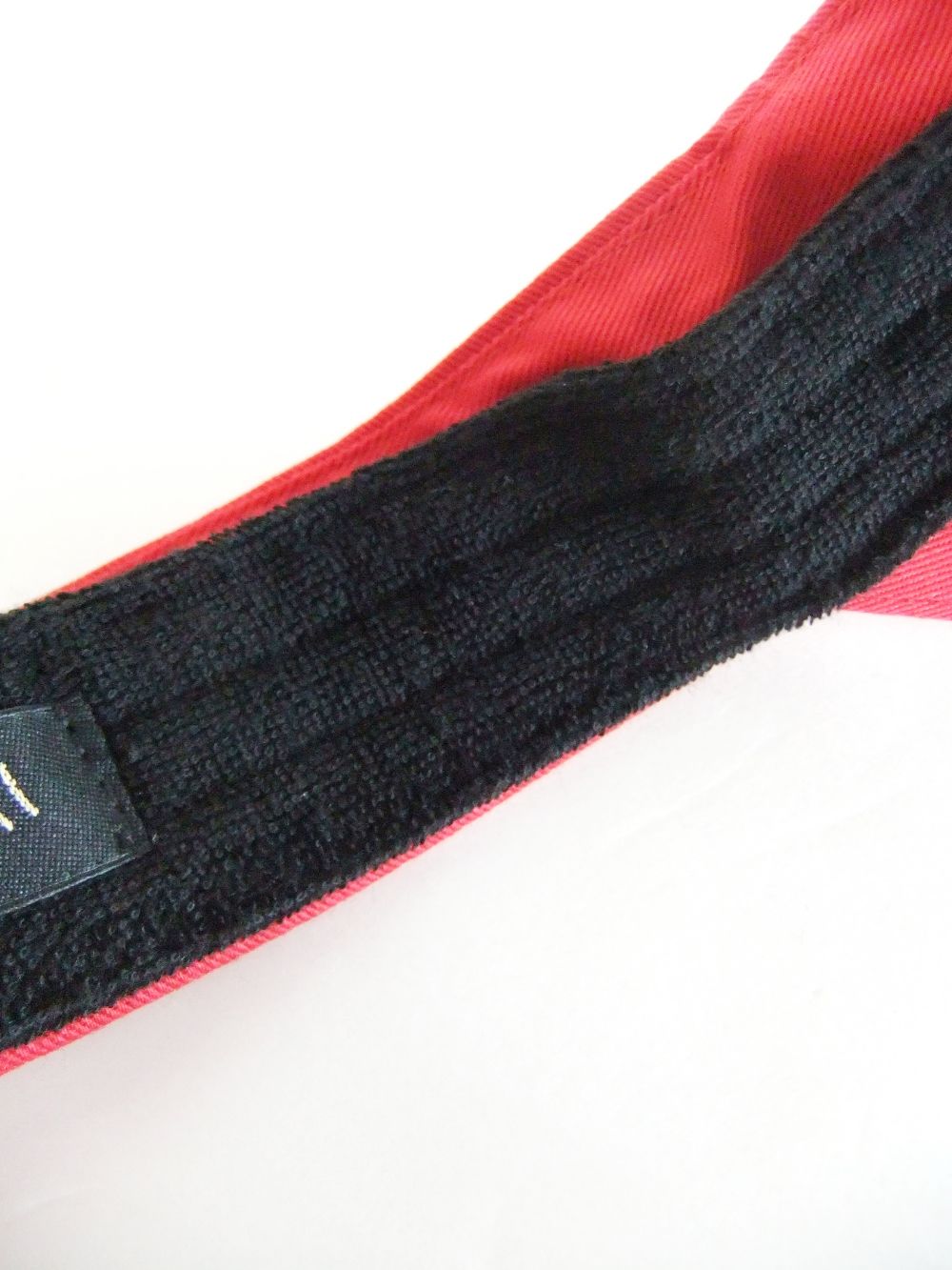 TOUR SUN VISOR (レッド) ロゴ入り サンバイザー  RSA-23004
