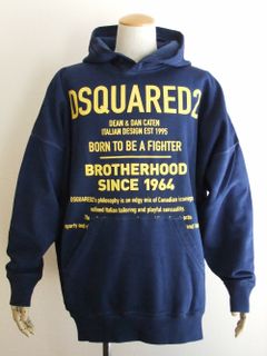 D2 HOODED SWEATSHIRT ロゴ スウェットフーディ   S74GU0431