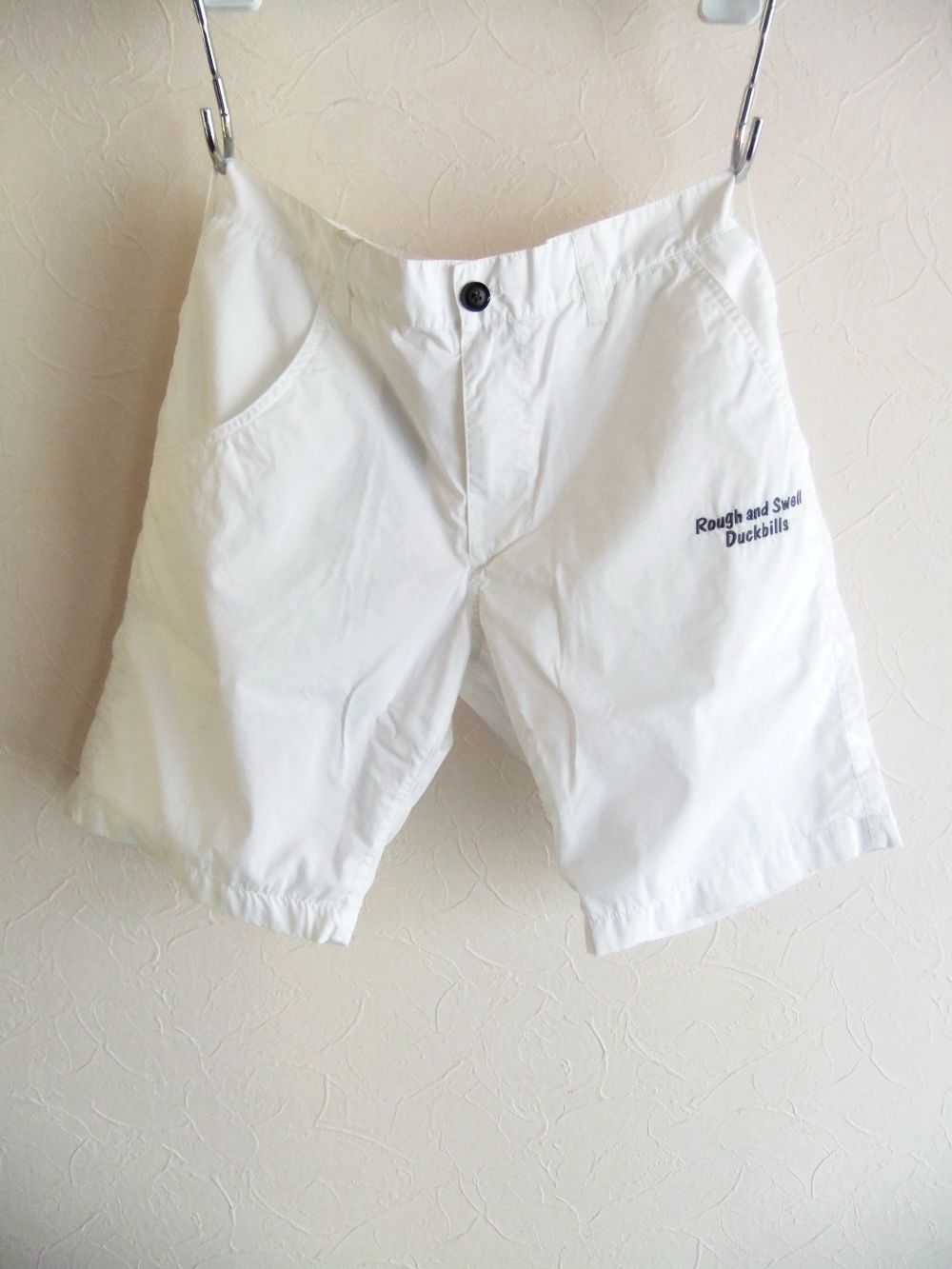 BITE TOUR SHORTS (ホワイト)  コットンストレッチ ハーフパンツ   RSM-24062