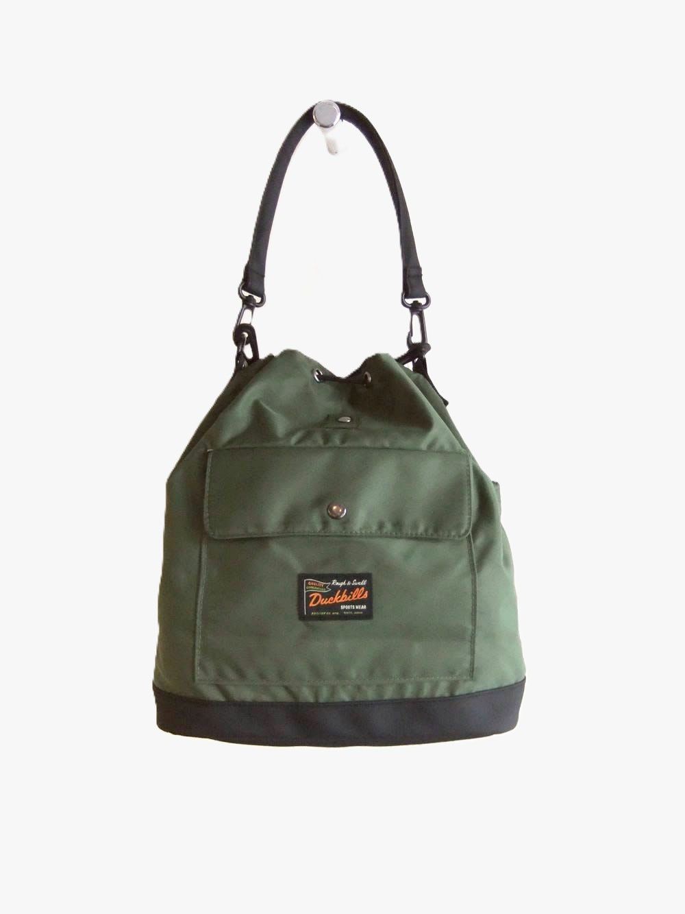MA-1 BAG    (オリーブ)  巾着型 2WAY バッグ  RSA-26211