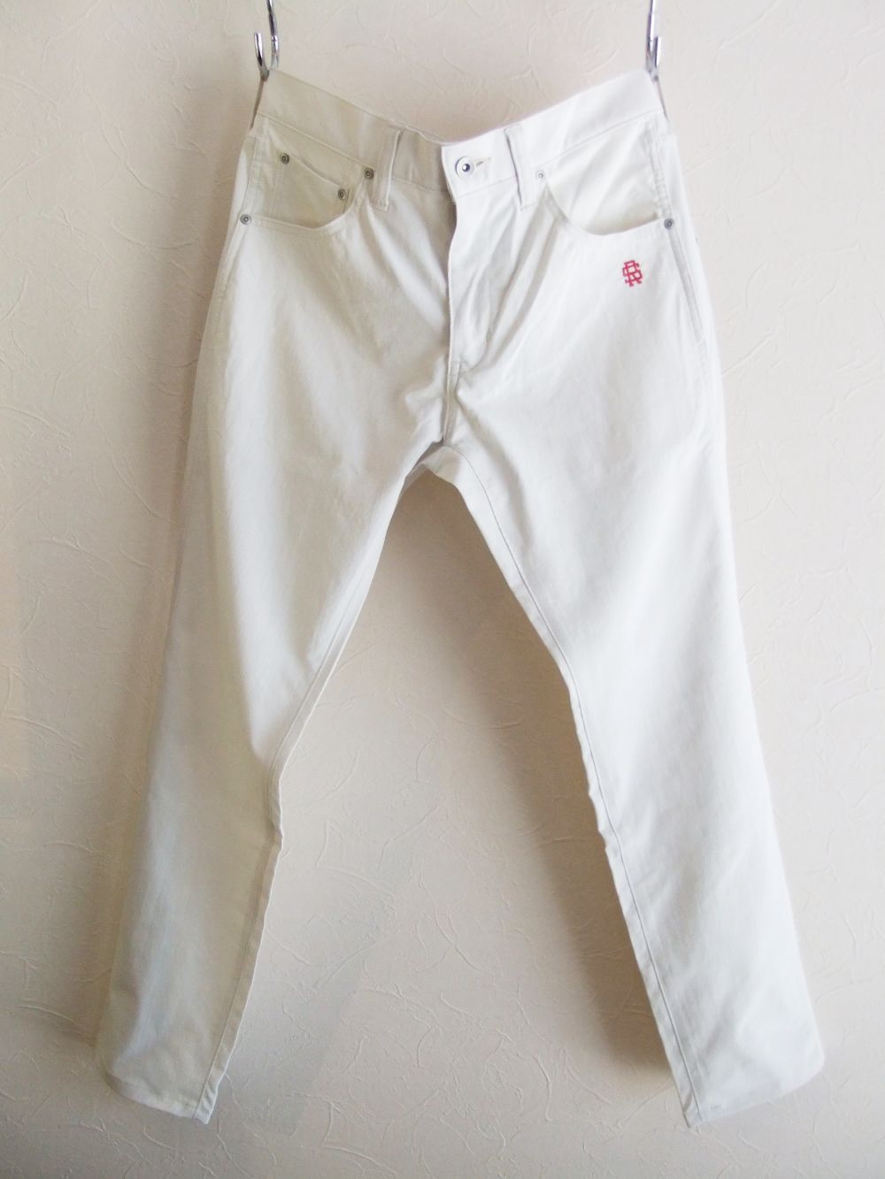 KEVIN PANTS ( ホワイト ) ストレッチツイル パンツ    RSM-21075