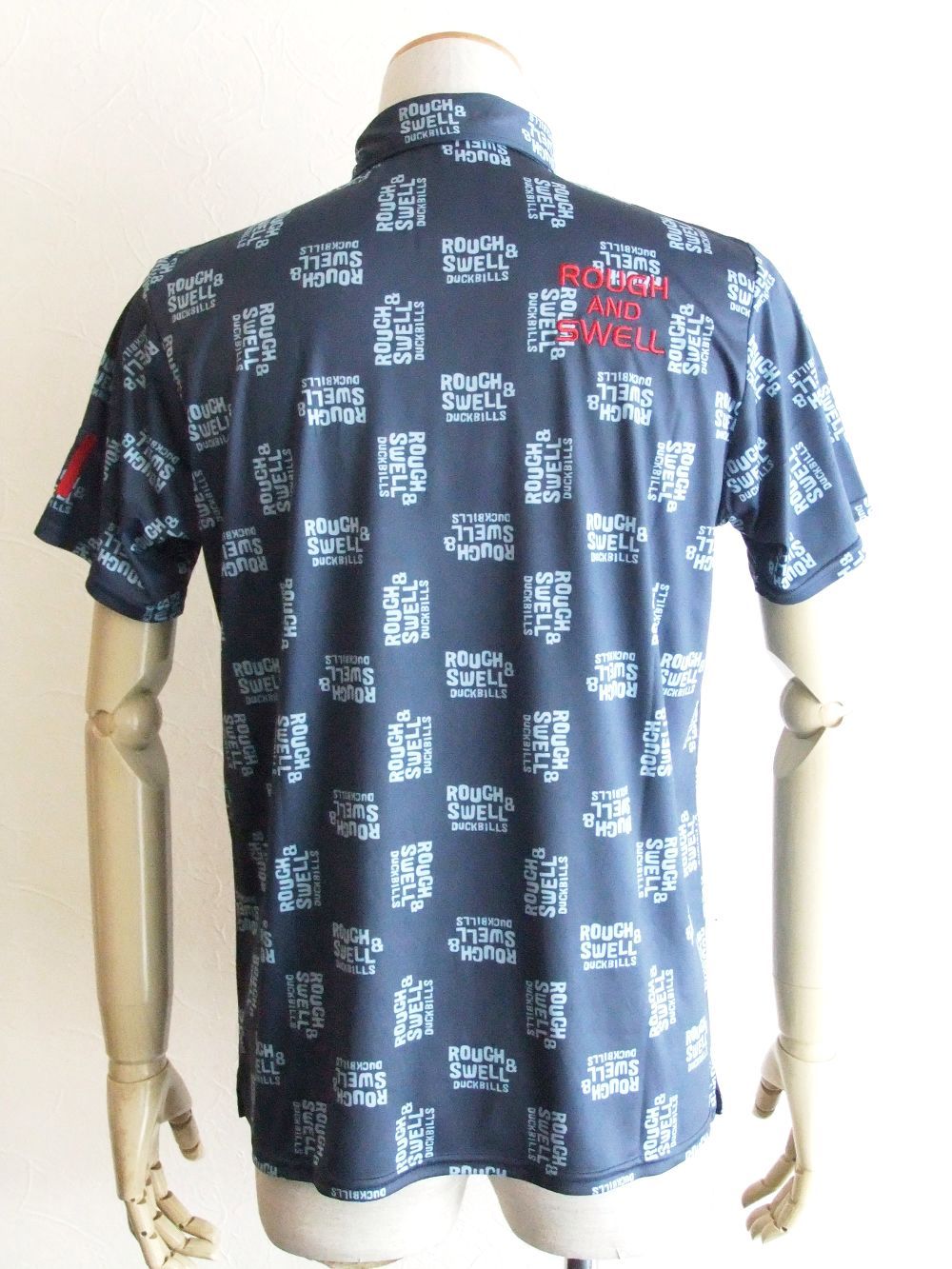 TRAFFIC POLO   R/Sロゴ柄 半袖ポロ  RSM-22014