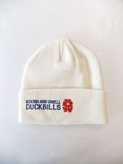 COLLEGE BEANIE   ロゴニットキャップ  ( アイボリー )   RSA-24205