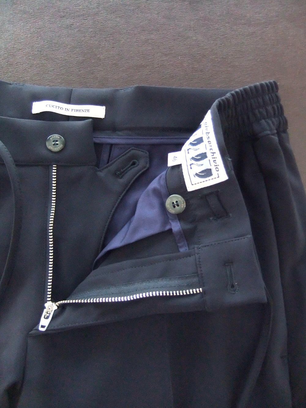 MASACCIO/M1  マサッチョ  (ネイビー)   ナイロン ストレッチパンツ  A5772