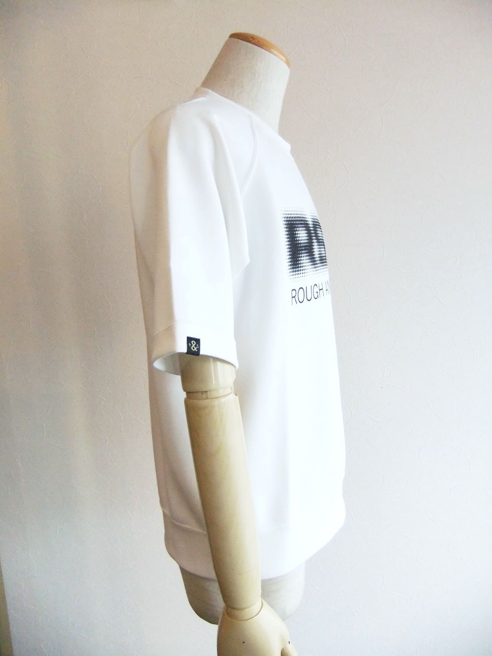 HAZY LOGO SWEAT  ロゴ入り半袖スエット   RSM-23037