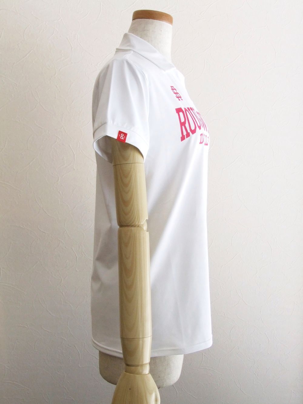 【LADIES】DUCKBILLS SKIPPER W.  (ホワイト)   半袖スキッパーポロ  RSL-21012