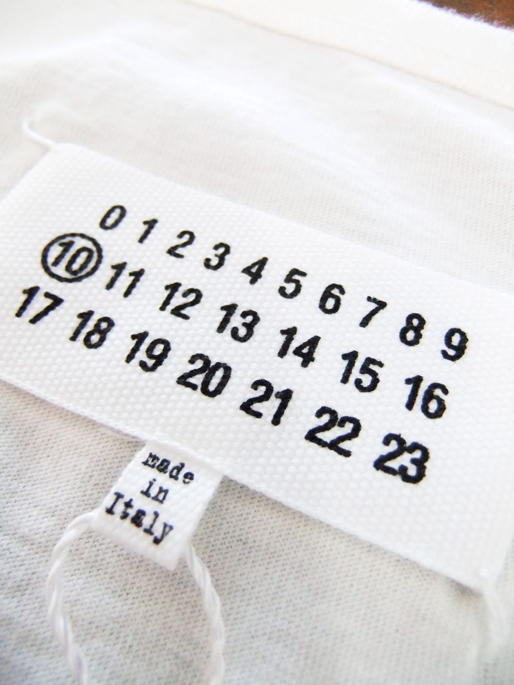 MAISON MARGIELA   ジャージー ロゴ Tシャツ