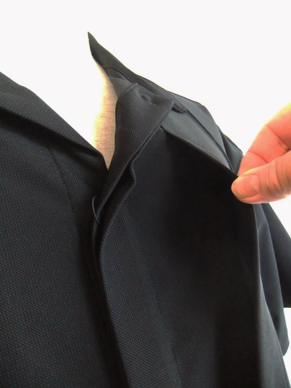 AIR TOOL S/S OVER LAYER  (ブラック)  コンパクトメッシュ ショートスリーブシャツ