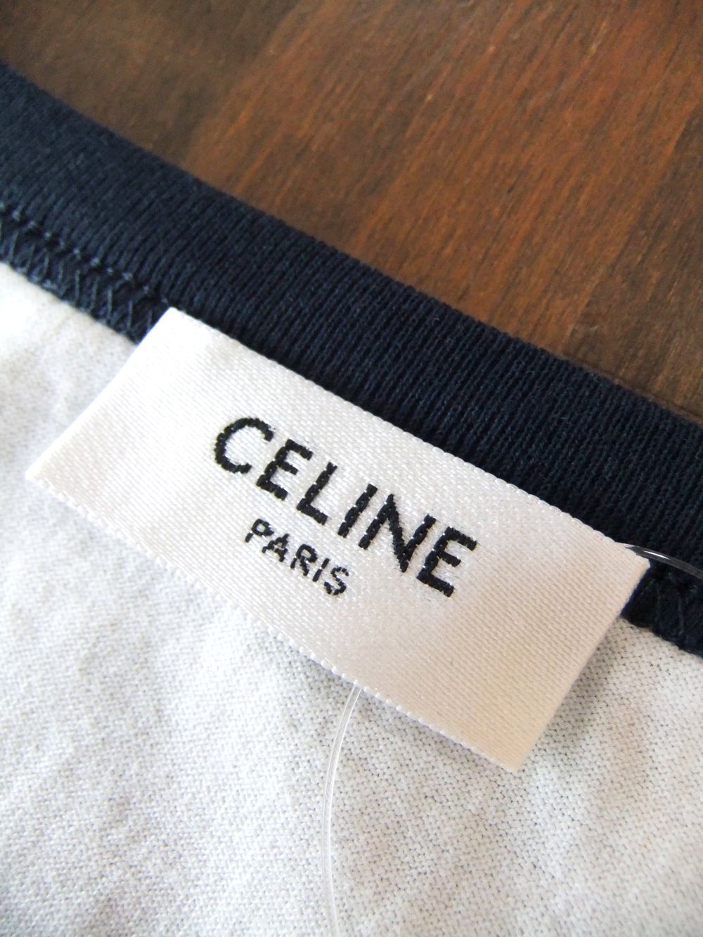 CELINE - コットン ジャージー ルーズ リンガーTシャツ | 4.444glad