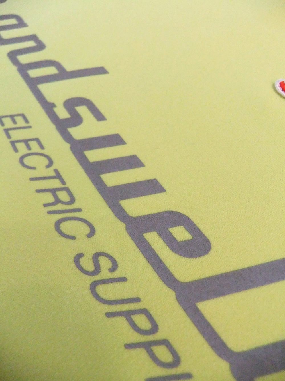 ELECTRIC SWEAT  ロゴ スウェットシャツ ( イエロー )  RSM-21202