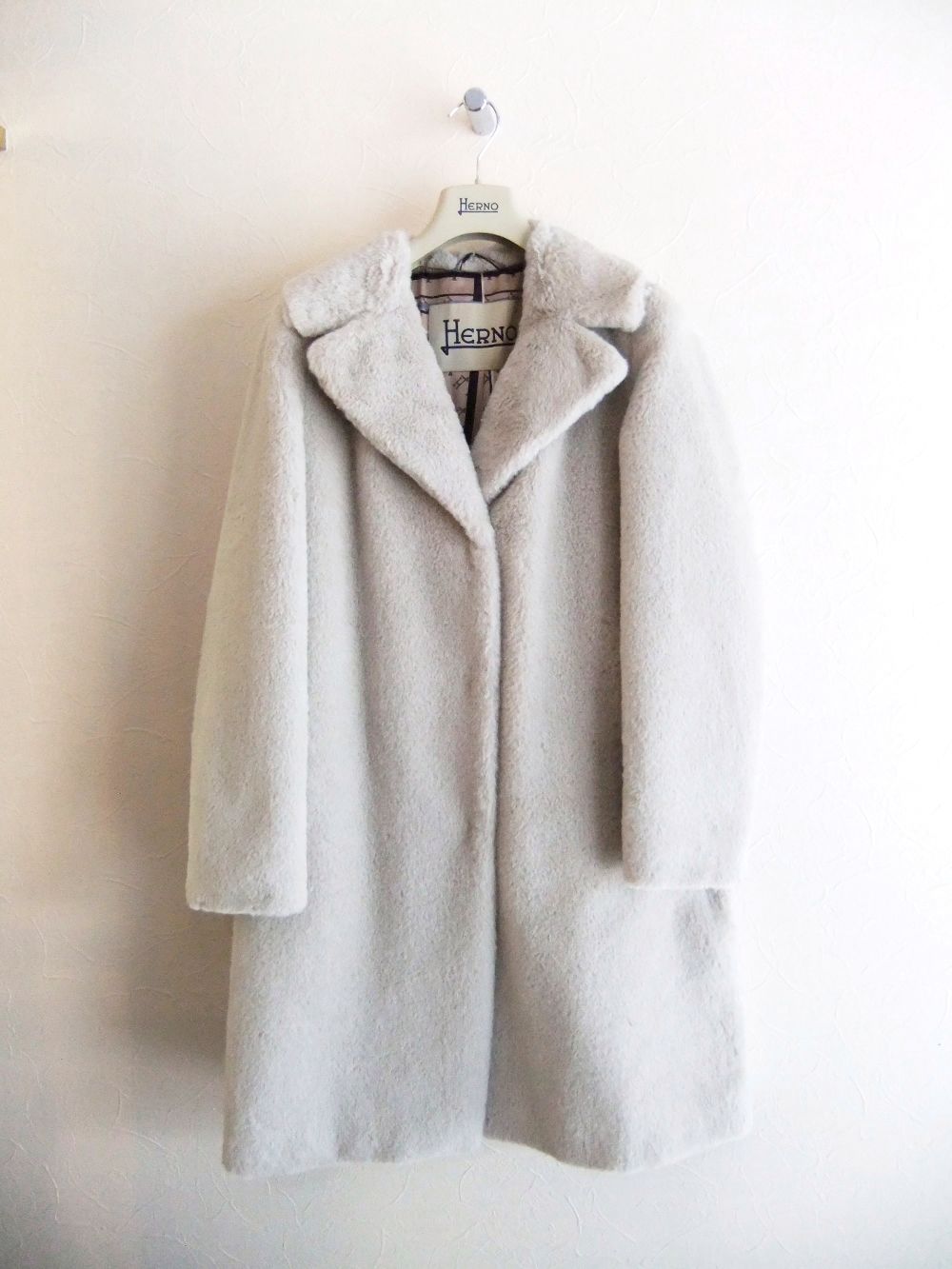 HERNO - 【LADIES】 SOFT FAUX FUR COAT フェイクファー トレンチ