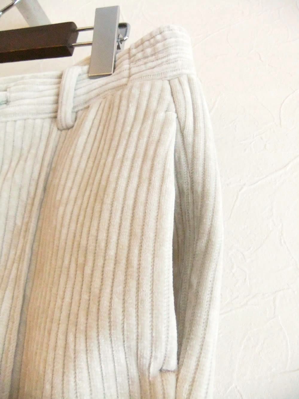 MASACCIO  太畝 コーデュロイ ニットジャージー   (オフホワイト)   M1-A5765