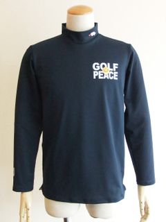 GOLF PEACE MOCK L.S  ( ネイビー )  モックネック 長袖ポロシャツ  RSM-21228