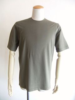 コットン クルーネック Tシャツ (ベージュ)  TSMC19