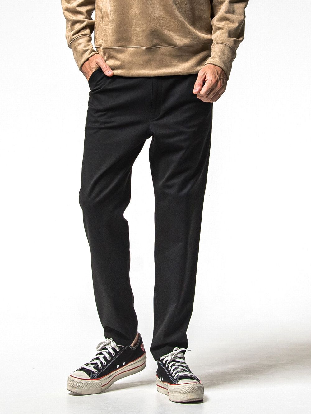 PAT WIDE EASY PANTS  ワイドテーパード イージーパンツ