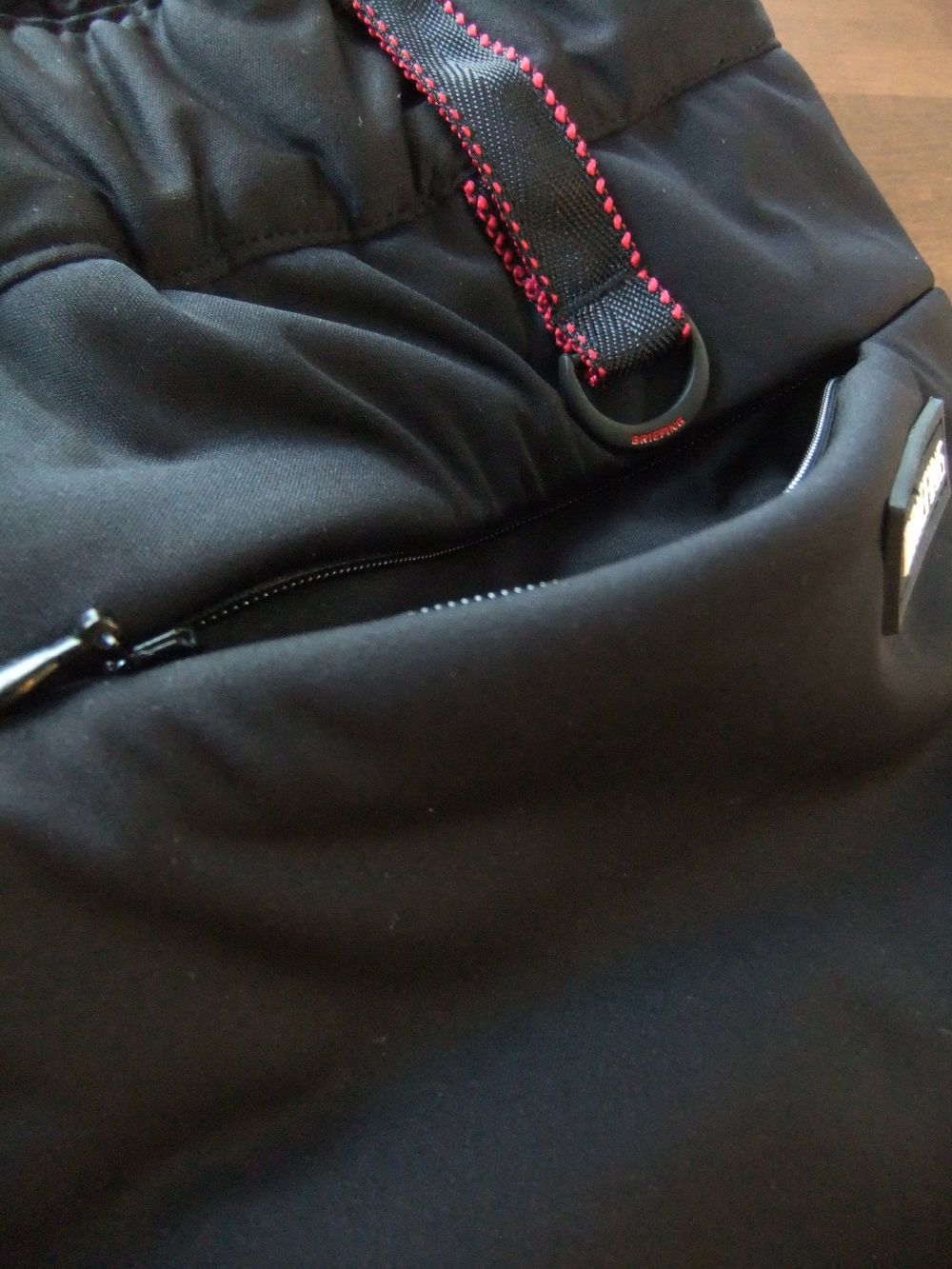 MENS POLARTEC WINDBLOCK SLIM PANTS  (ブラック) ストレッチパンツ