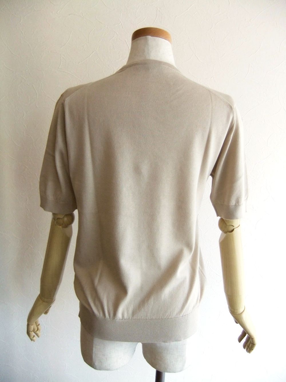 《LADIES》 NELL 30G コットン クルーネック ショートスリーブ 【MODERN FIT】