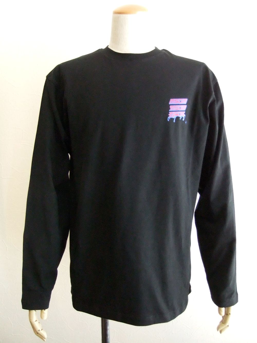 ロゴ コットン 長袖 Tシャツ   MM95
