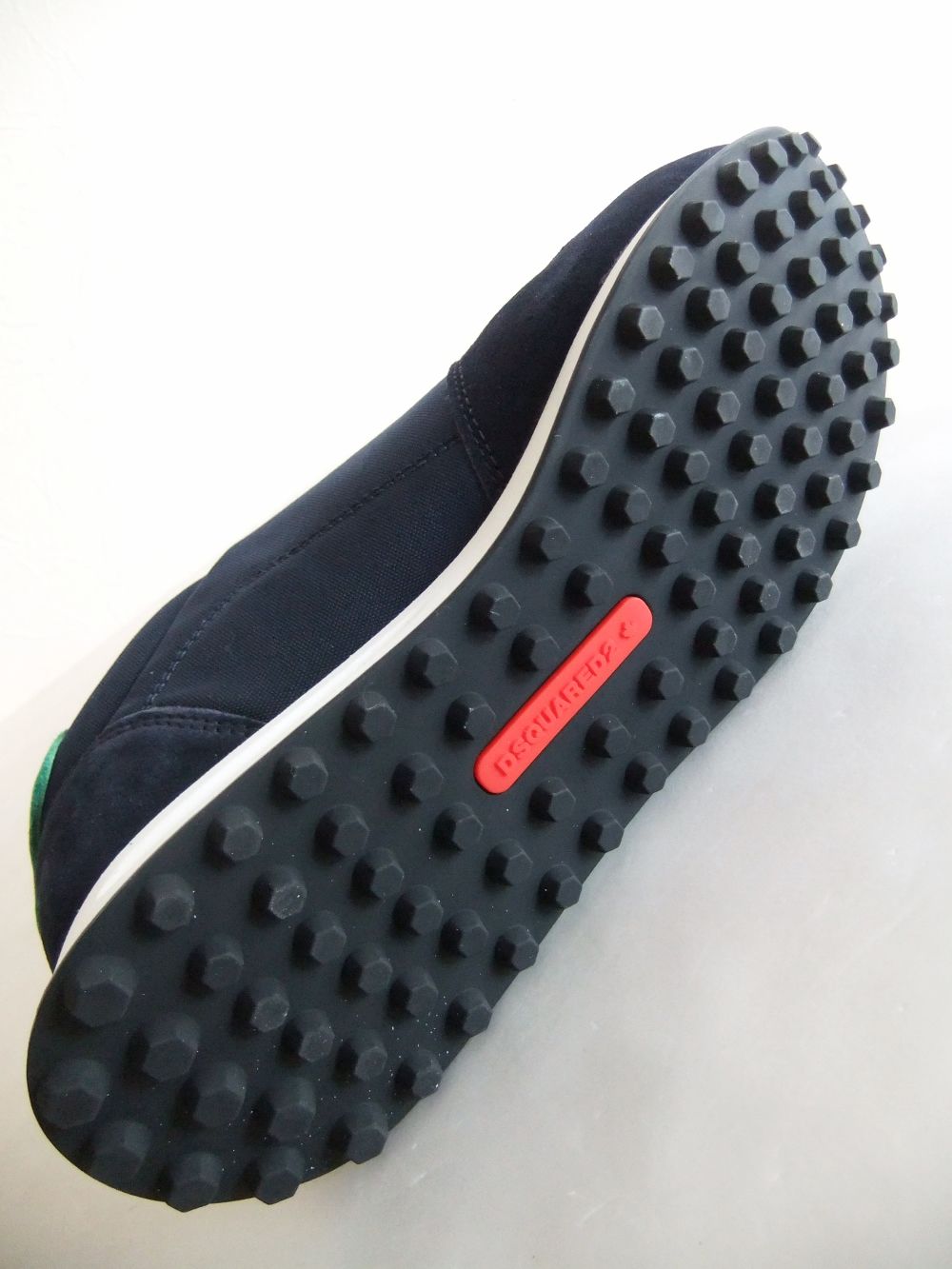 NEW RUNNER HIKE SNEAKERS  ロゴ スニーカー  S82SN0081 (ネイビー)