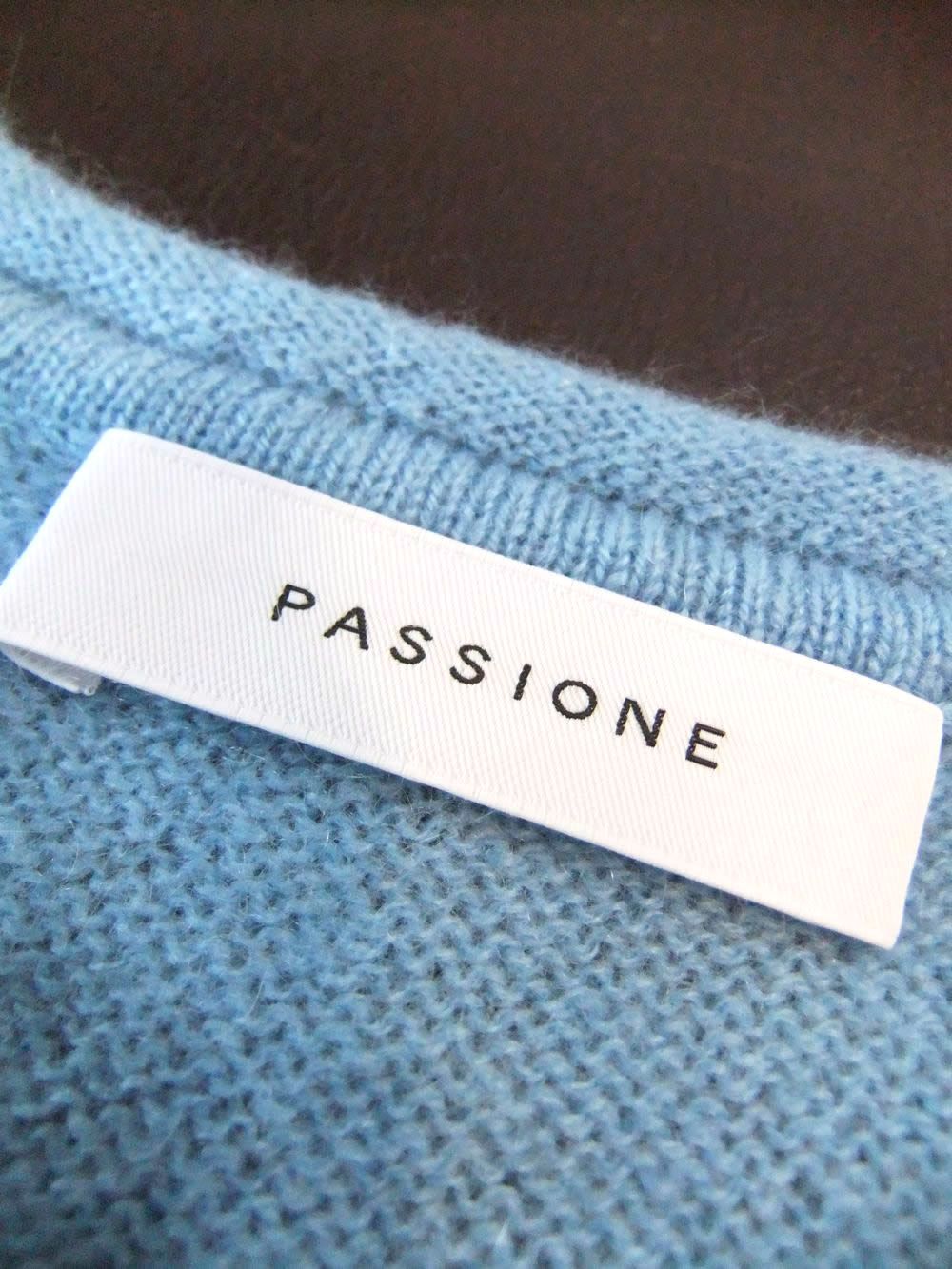 カシミヤ クルーネック カーディガン   （ブルー） 546945