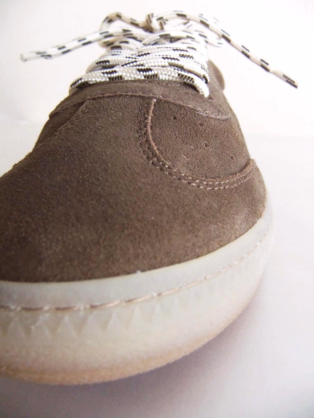 スエード レザースニーカー  （ブラウン）