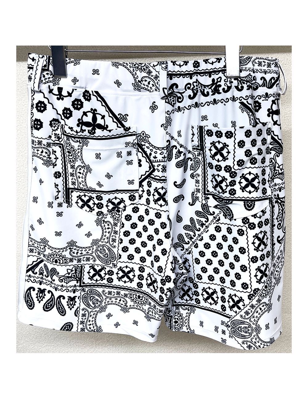 PAISLEY RUSH SHORTS   (ホワイト) ラッシュガード ハーフパンツ