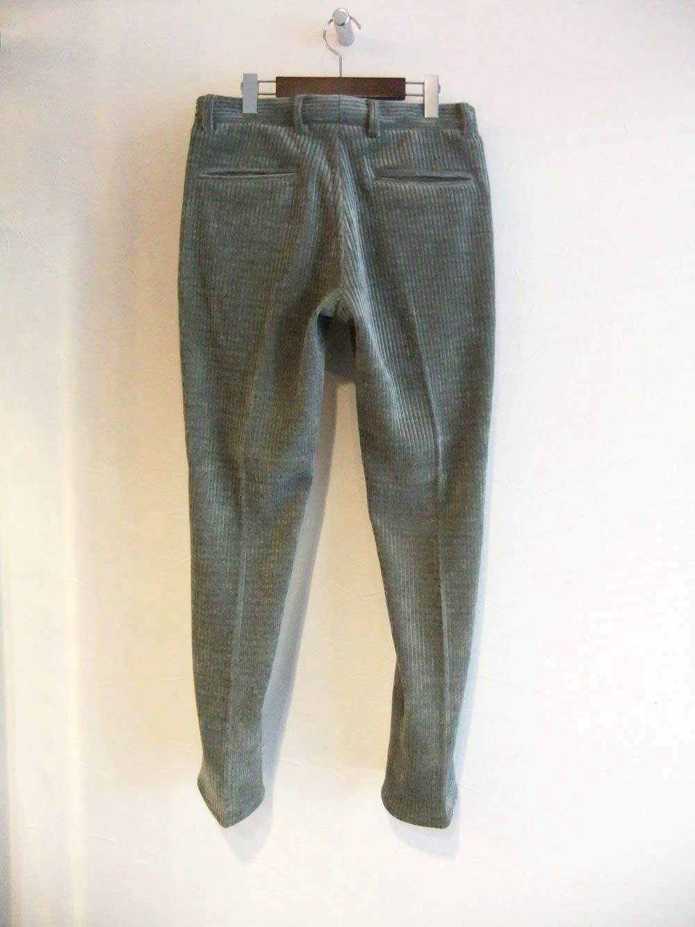 MASACCIO  太畝 コーデュロイ ニットジャージー   (ライトグリーン)   M1-A5765