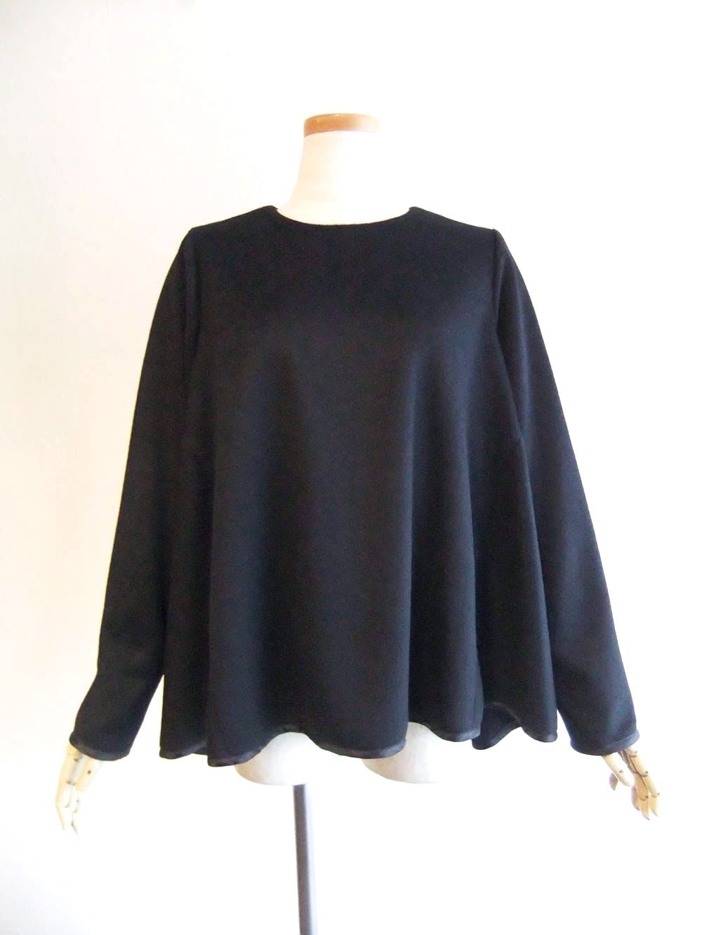 フェルトフリース フレアー プルオーバー  （ネイビー）  546958