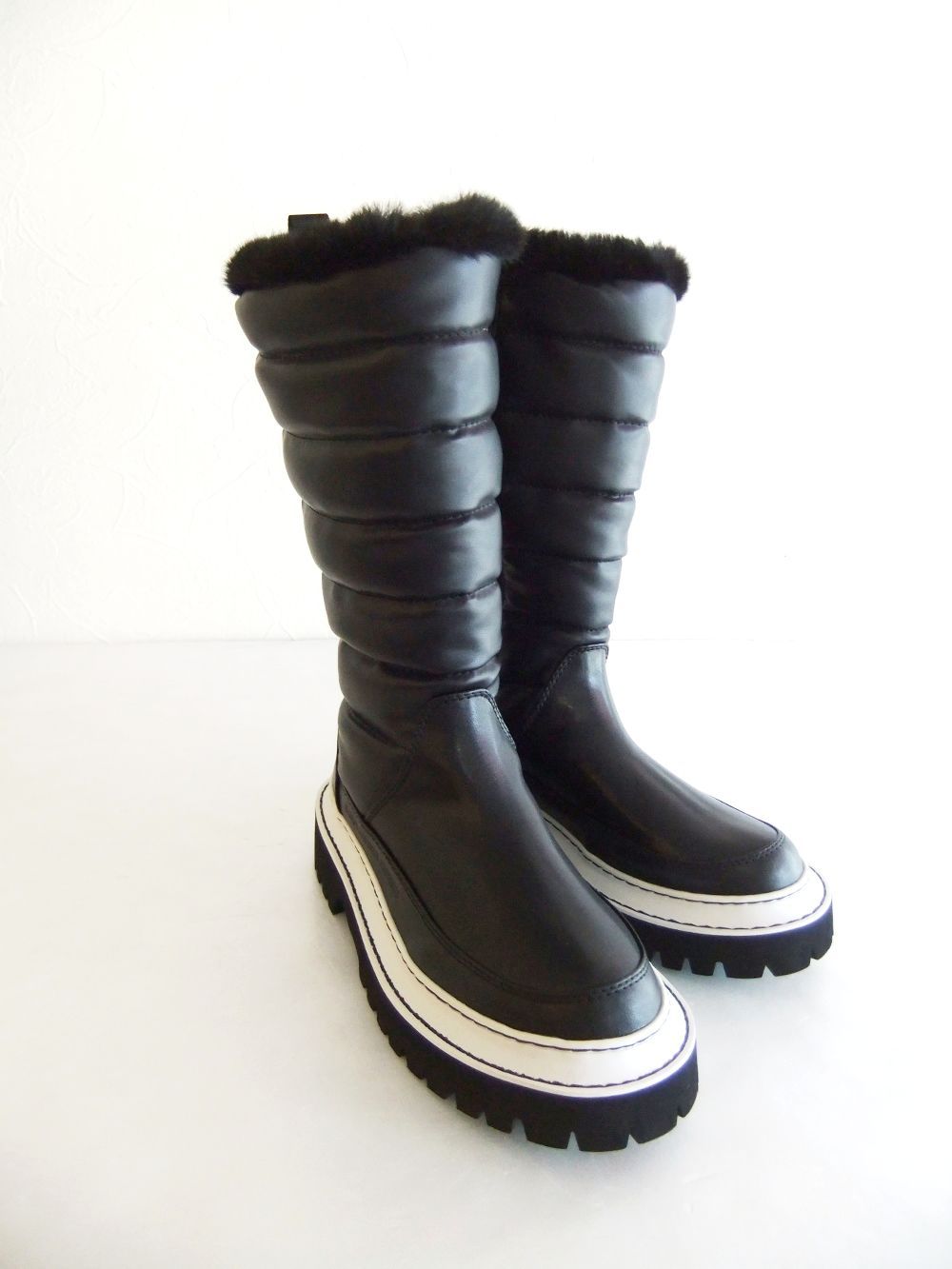 Padded Boots パデッドブーツ  （ブラック)  MS2369