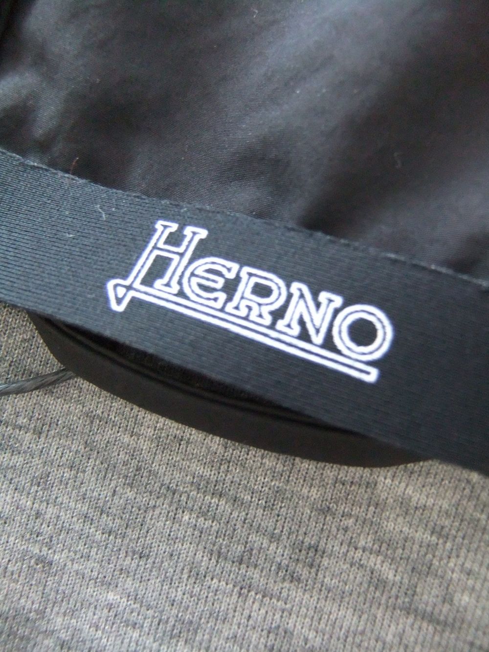 HERNO - SOFT SCUBA & PLASTER スウェット ZIP パーカー JC000027U