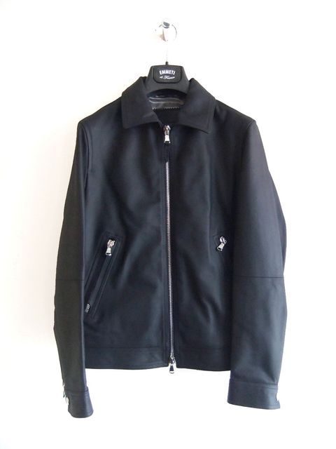GIACOMO  SP    スペシャル ラムスキン ナッパレザー 襟付きシングルライダース
