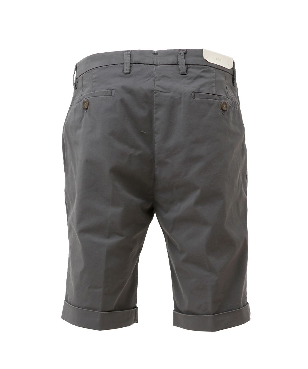 BRIGLIA 1949   ( グレー ) コットンストレッチ ワンプリーツスリムショーツ