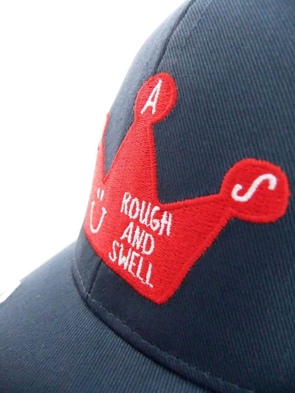 CROWN B.B. CAP  ( ダークブルー )  ロゴ入りキャップ  RSA-22202