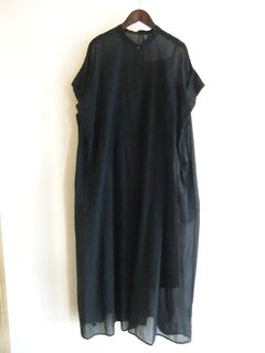 シアーコットン シャツ ワンピース   526109
