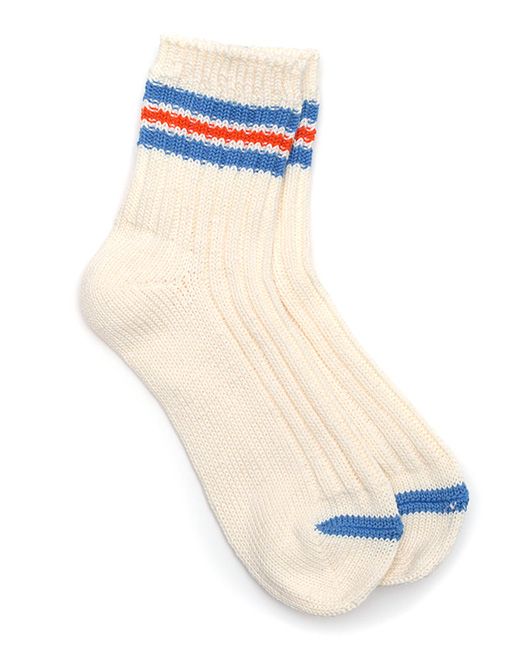 CAMP SOCKS SHORT   リブソックス ( ブルー)